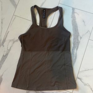 Athleta Tank - brown/gray